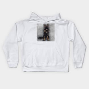 German shepherd Kids Hoodie